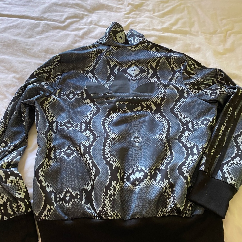 Adidas snake skin track jacket